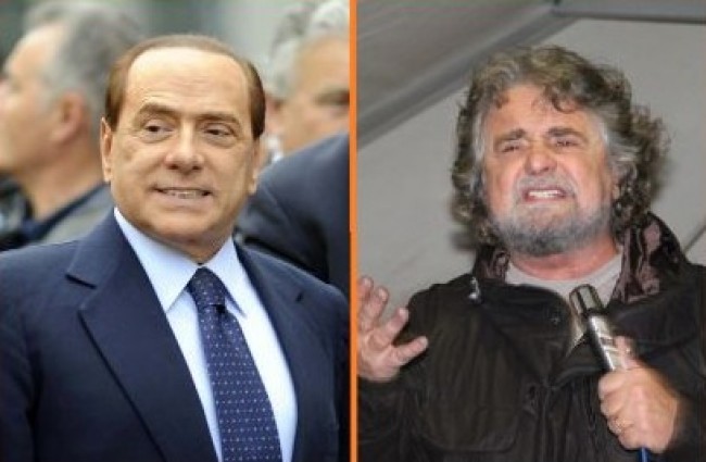 Berlusconi pronto a proposto choc tasse e Grillo conquista piazze Sicilia