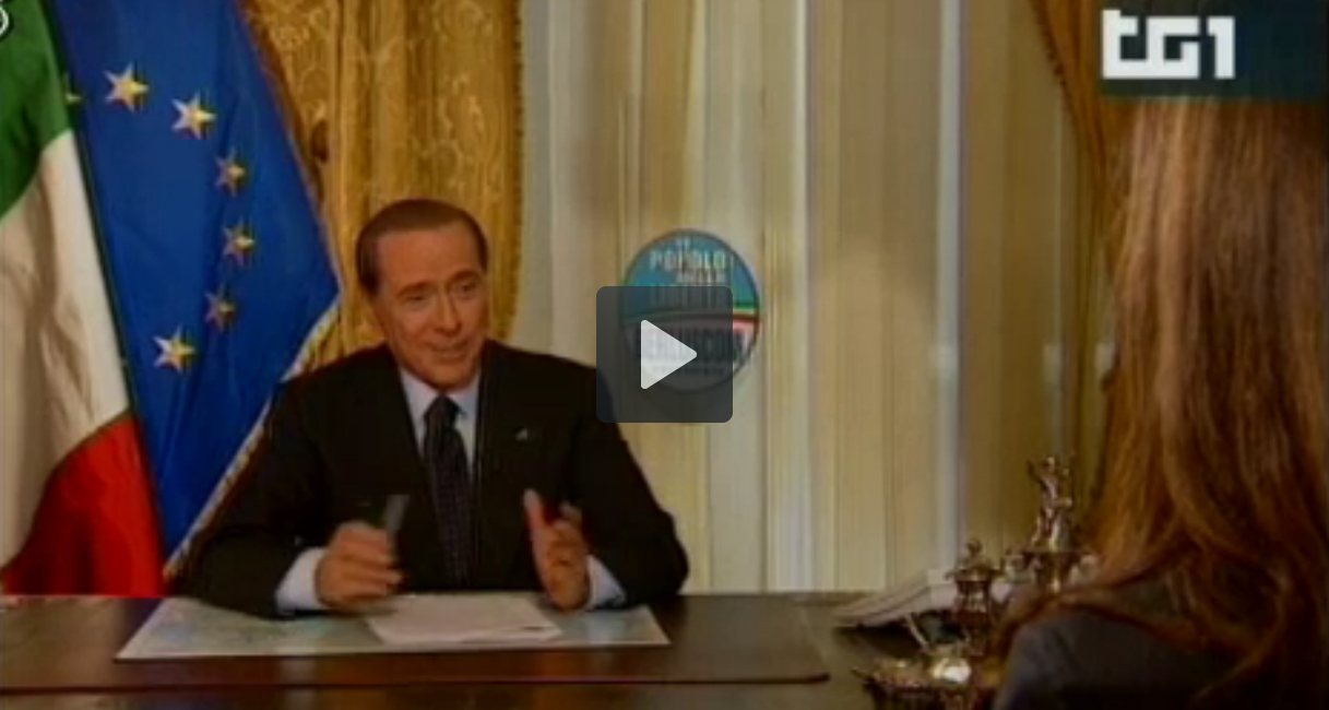 Berlusconi “invade” 5 telegiornali in un colpo solo