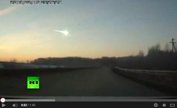 Pioggia di meteoriti in Russia, 400 feriti