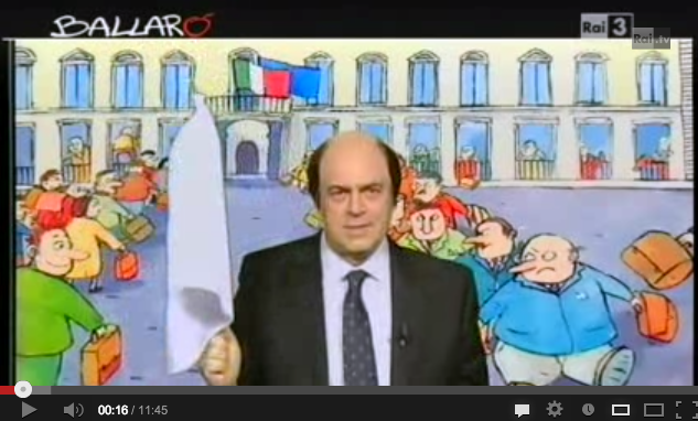 Crozza a Ballarò imita Bersani: “Grillo adottami!” – VIDEO