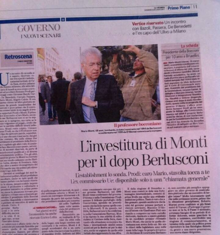 Il non-scoop di Alan Friedman su Napolitano, l’opzione Monti nota già dal luglio 2011 – FOTO