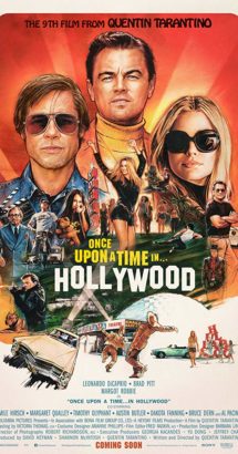 Locandina "Once upon a time in Hollywood"