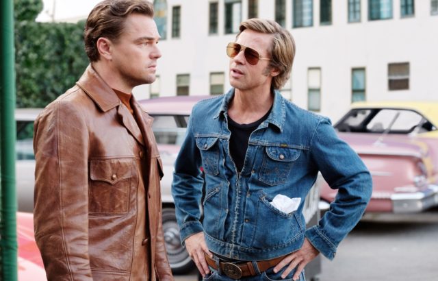 Di Caprio e Pitt in una scena da "C'era una volta..a Hollywood"